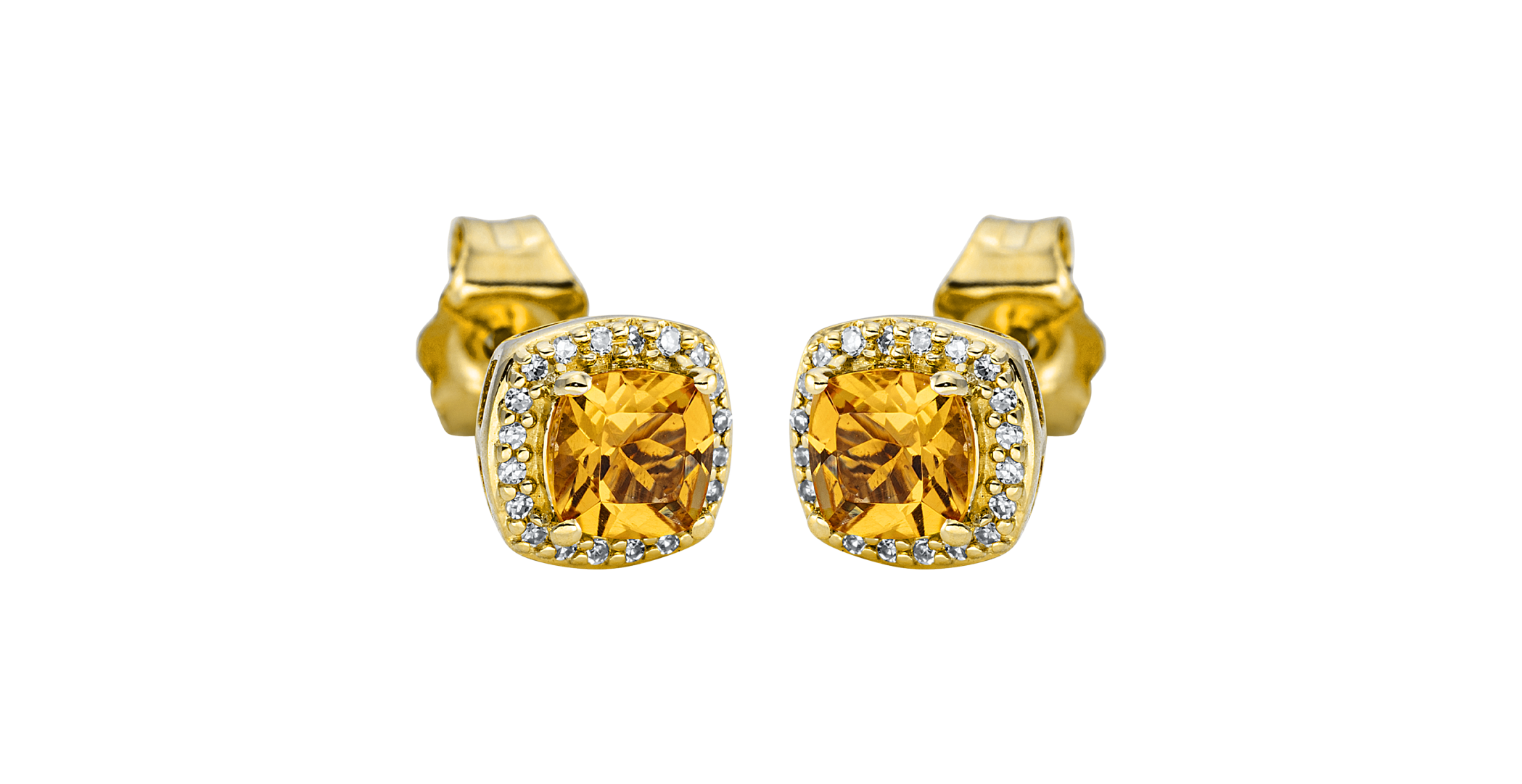 Brogle Classic Citrinohrstecker Brogle Classic Citrinohrstecker