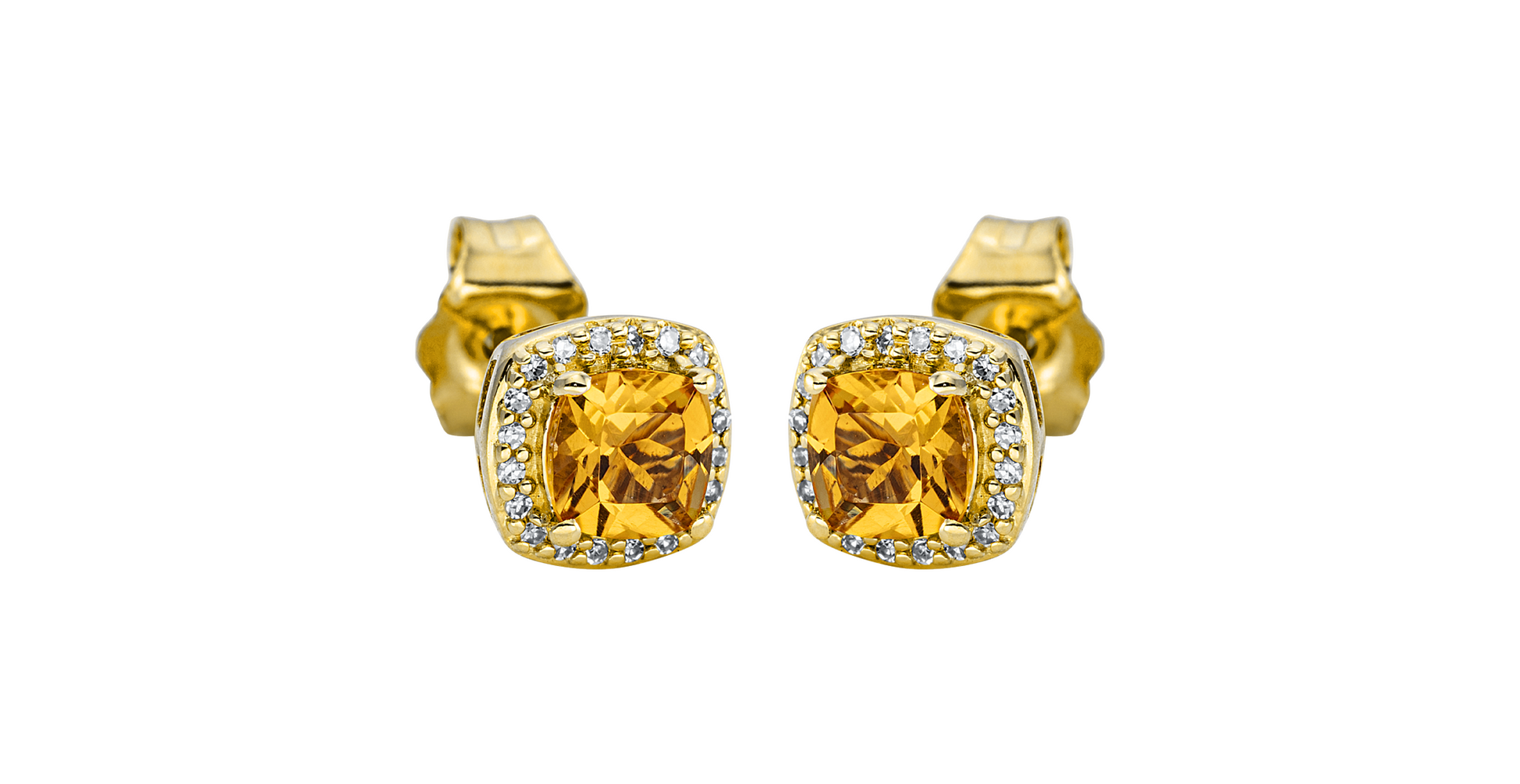 Brogle Classic Citrinohrstecker Brogle Classic Citrinohrstecker