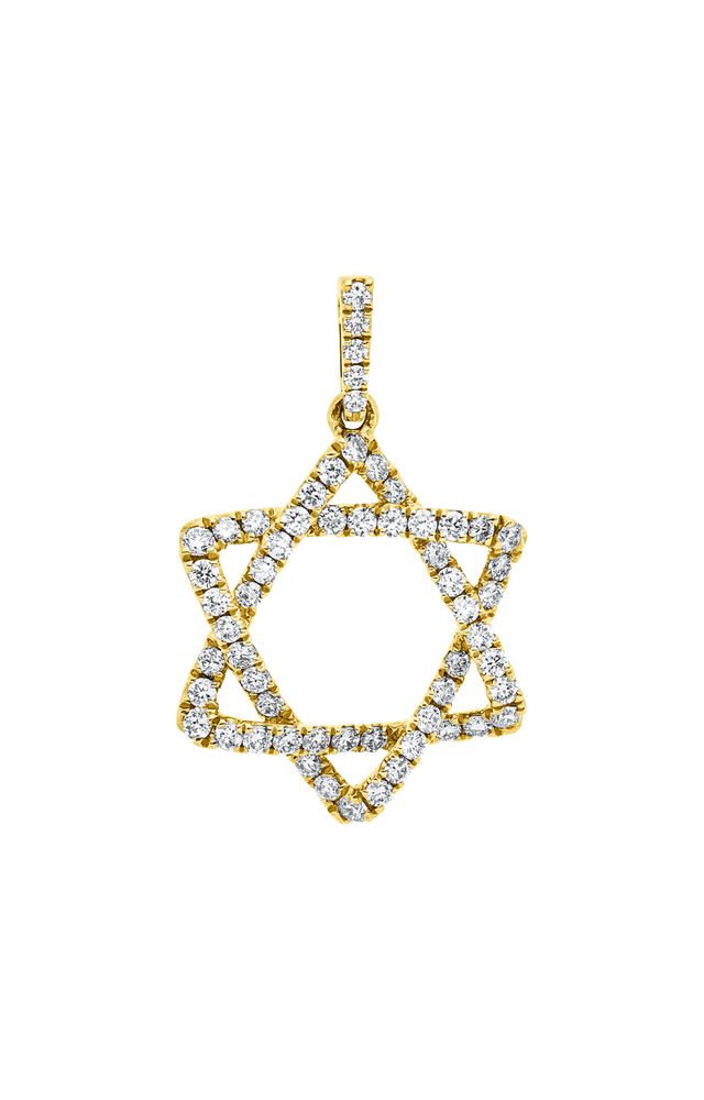 Brogle Classic Davidstern Anhänger mit Diamanten Brogle Classic Davidstern Anhänger mit Diamanten