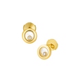 Chopard Icons Round Stud Earrings Chopard Icons Round Stud Earrings