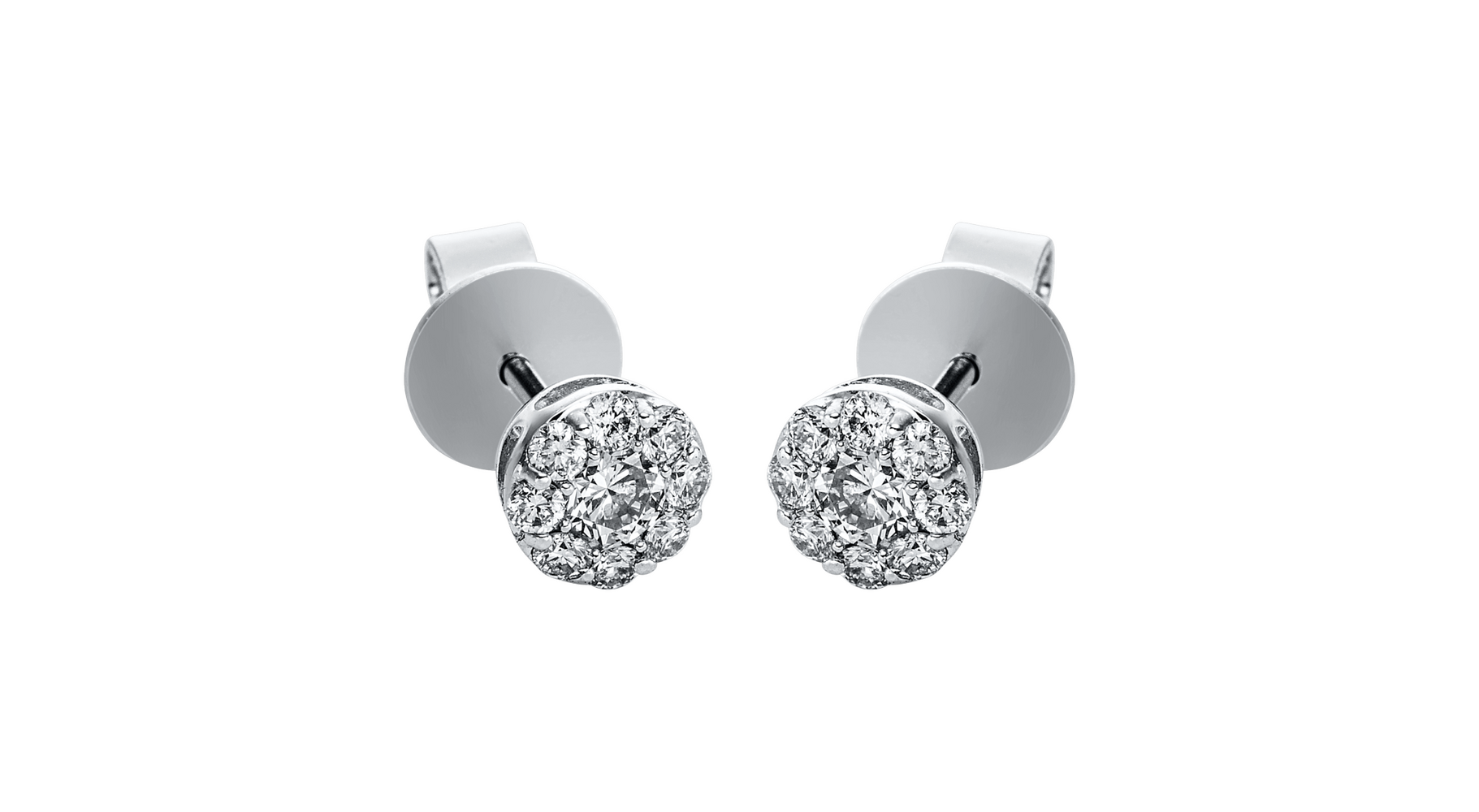 Brogle Classic diamond stud earrings