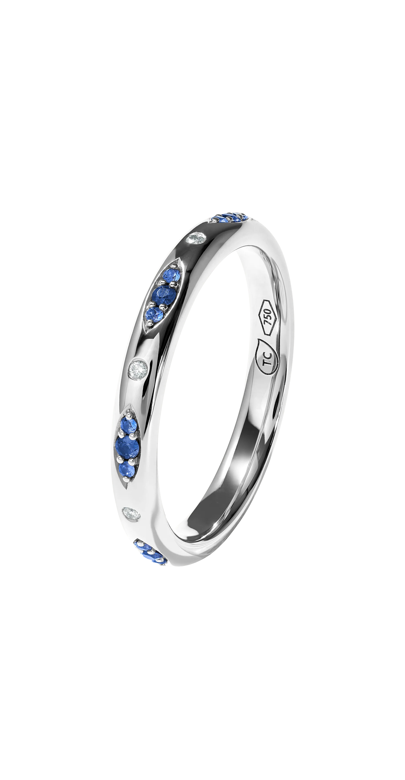 Tamara Comolli Gypsy Ocean Pavé Band Ring Tamara Comolli Gypsy Ocean Pavé Band Ring