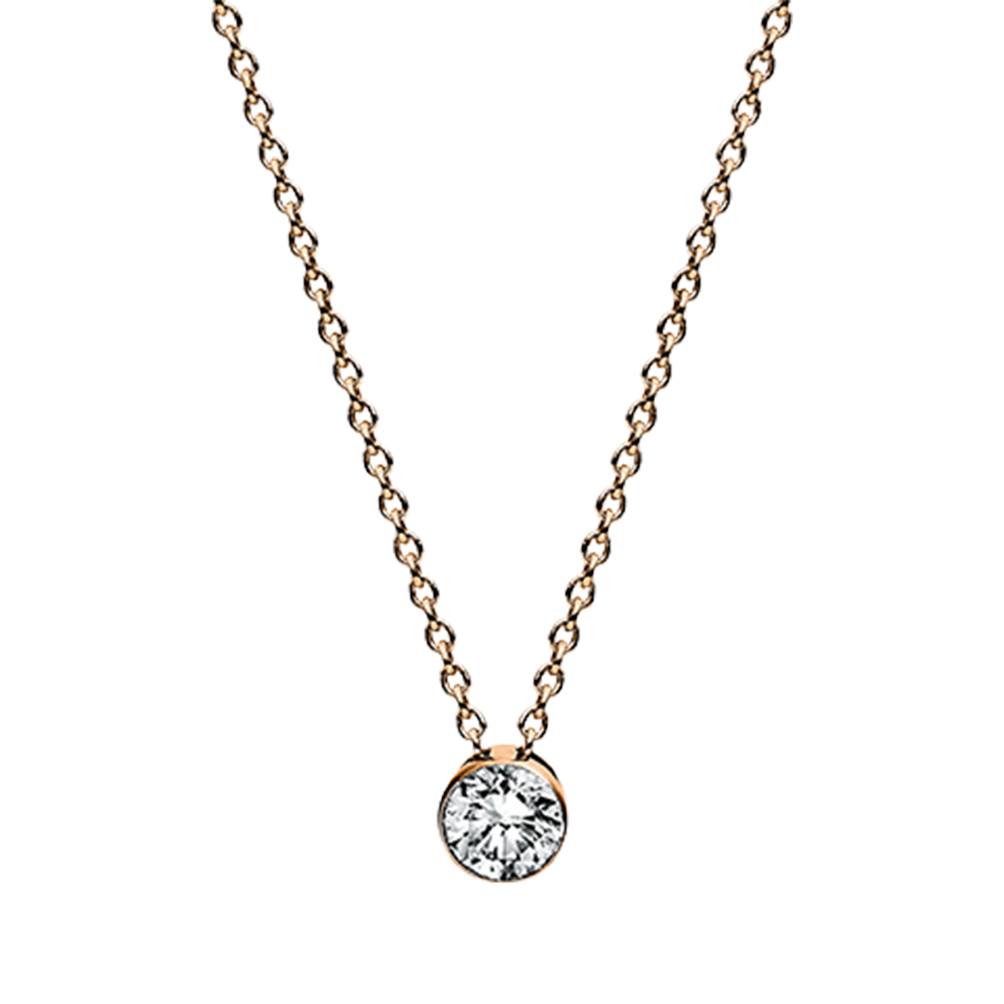 Brogle Selection necklace with pendant Sophie up to 0.25 carat Brogle Selection necklace with pendant Sophie up to 0.25 carat