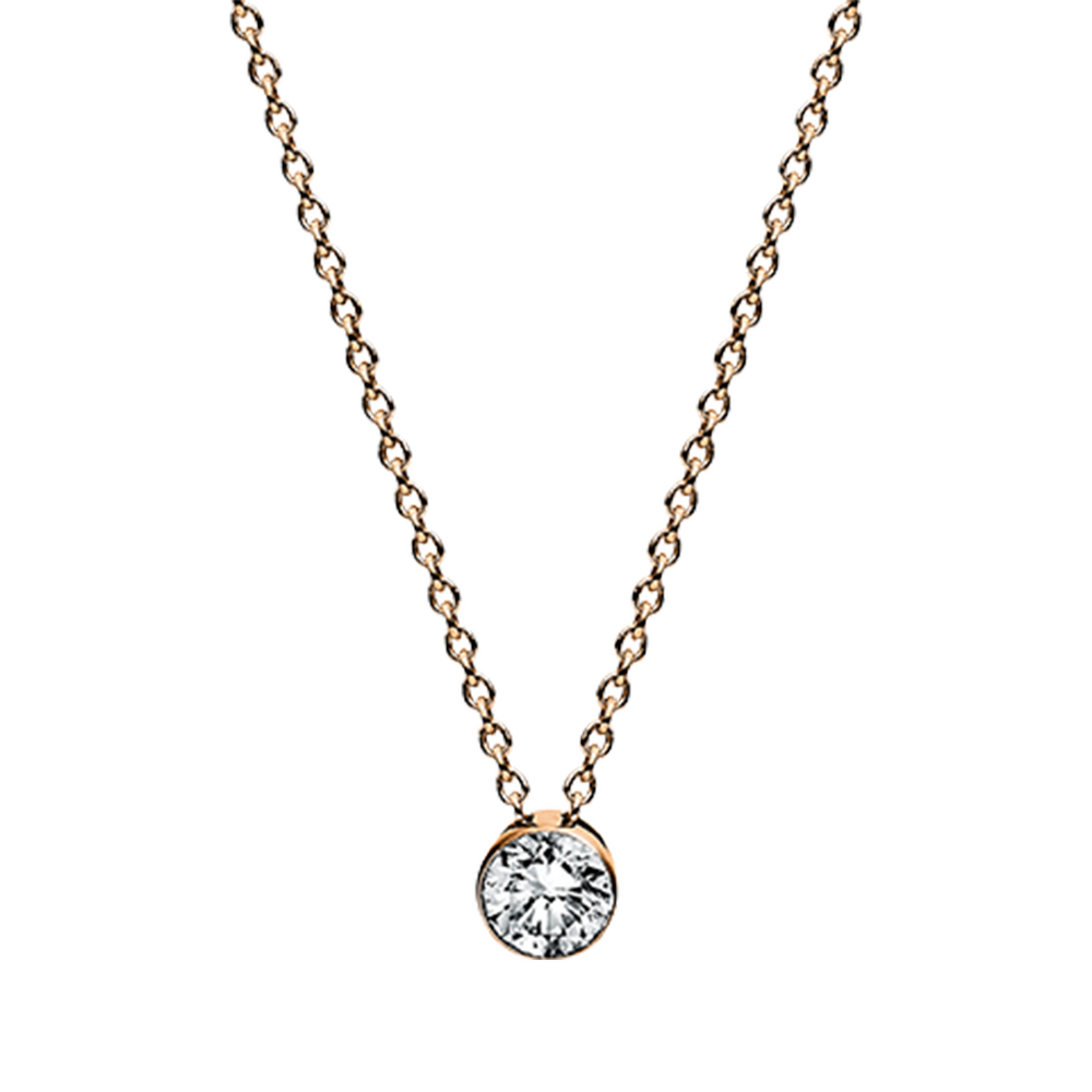 Brogle Selection necklace with pendant Sophie up to 0.25 carat Brogle Selection necklace with pendant Sophie...