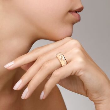 PA91060 O7000 DB000 100 Pomellato ring iconica large rose gold 18kt diamond q64b045992299cf5a