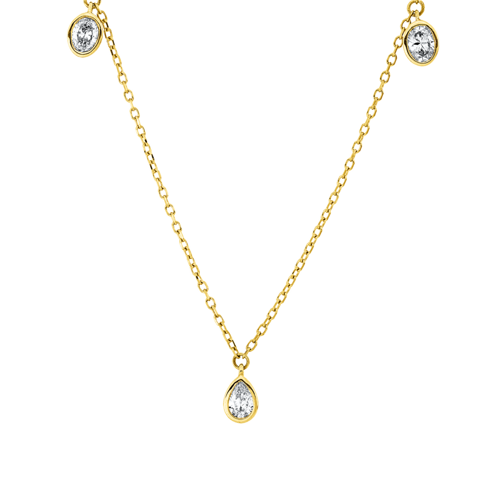 Brogle Classic Kette mit Diamantanhänger