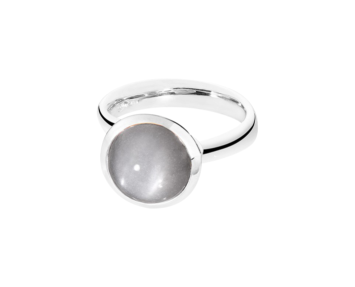 Tamara Comolli Bouton Grauer Mondstein L Ring Tamara Comolli Bouton Grauer Mondstein L Ring
