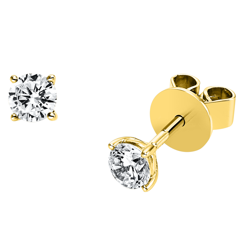 Brogle Selection Solitaire stud earrings...