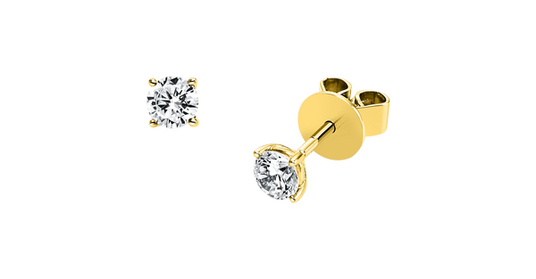 Brogle solitaire ear studs Julia up to 0.5 carat Brogle solitaire ear studs Julia up to 0.5 carat
