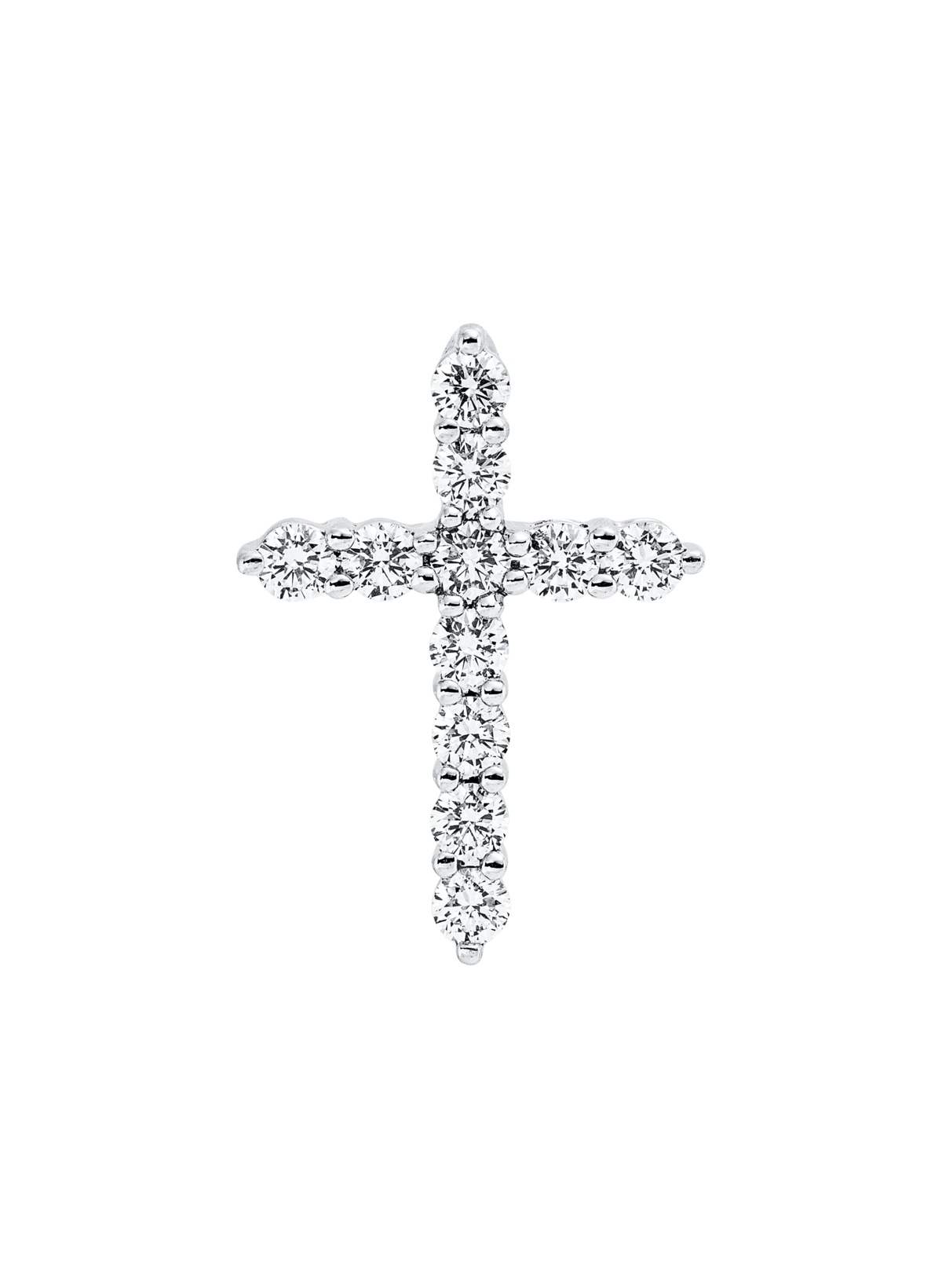 Brogle Classic Kreuzanhänger mit Diamanten