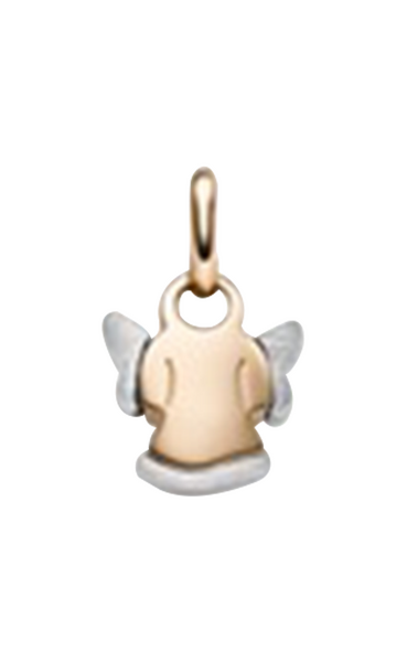 Brogle Classic bicolor angel pendant in gold Brogle Classic bicolor angel pendant in gold