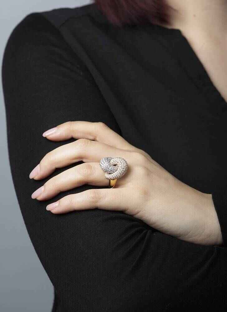 Brogle Selection Bicolor diamond ring