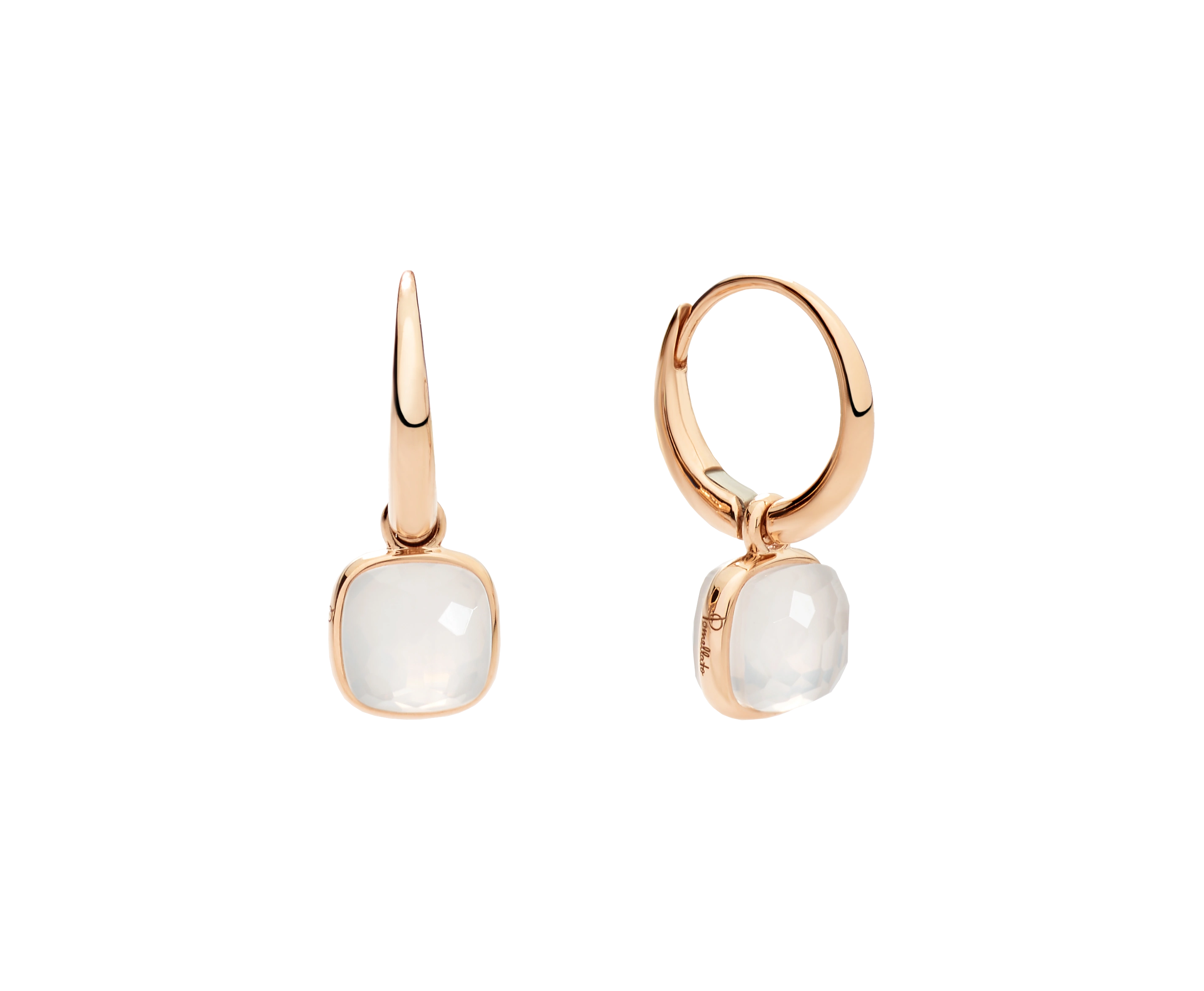 Pomellato Nudo Mini Michquarz Creolen