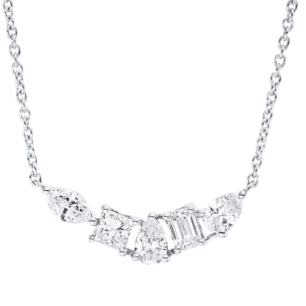 Brogle Classic necklace with diamond pendant Brogle Classic necklace with diamond pendant