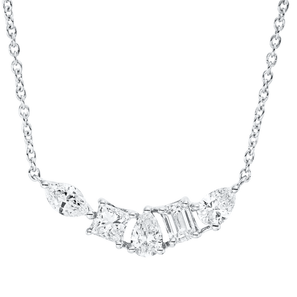 Brogle Classic necklace with diamond pendant Brogle Classic necklace with diamond pendant