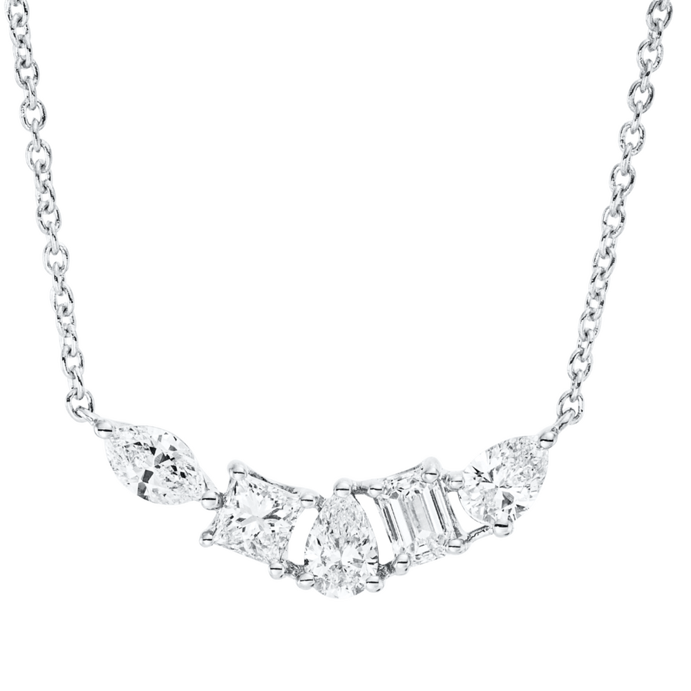 Brogle Classic necklace with diamond pendant Brogle Classic necklace with diamond pendant
