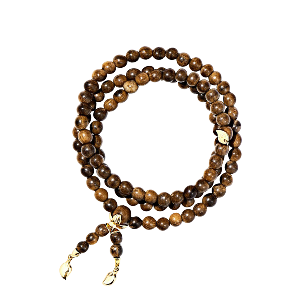 Tamara Comolli India Snakewood Plain Snakewood-Armband und Halskette Tamara Comolli India Snakewood Plain Snakewood-Armband und Halskette