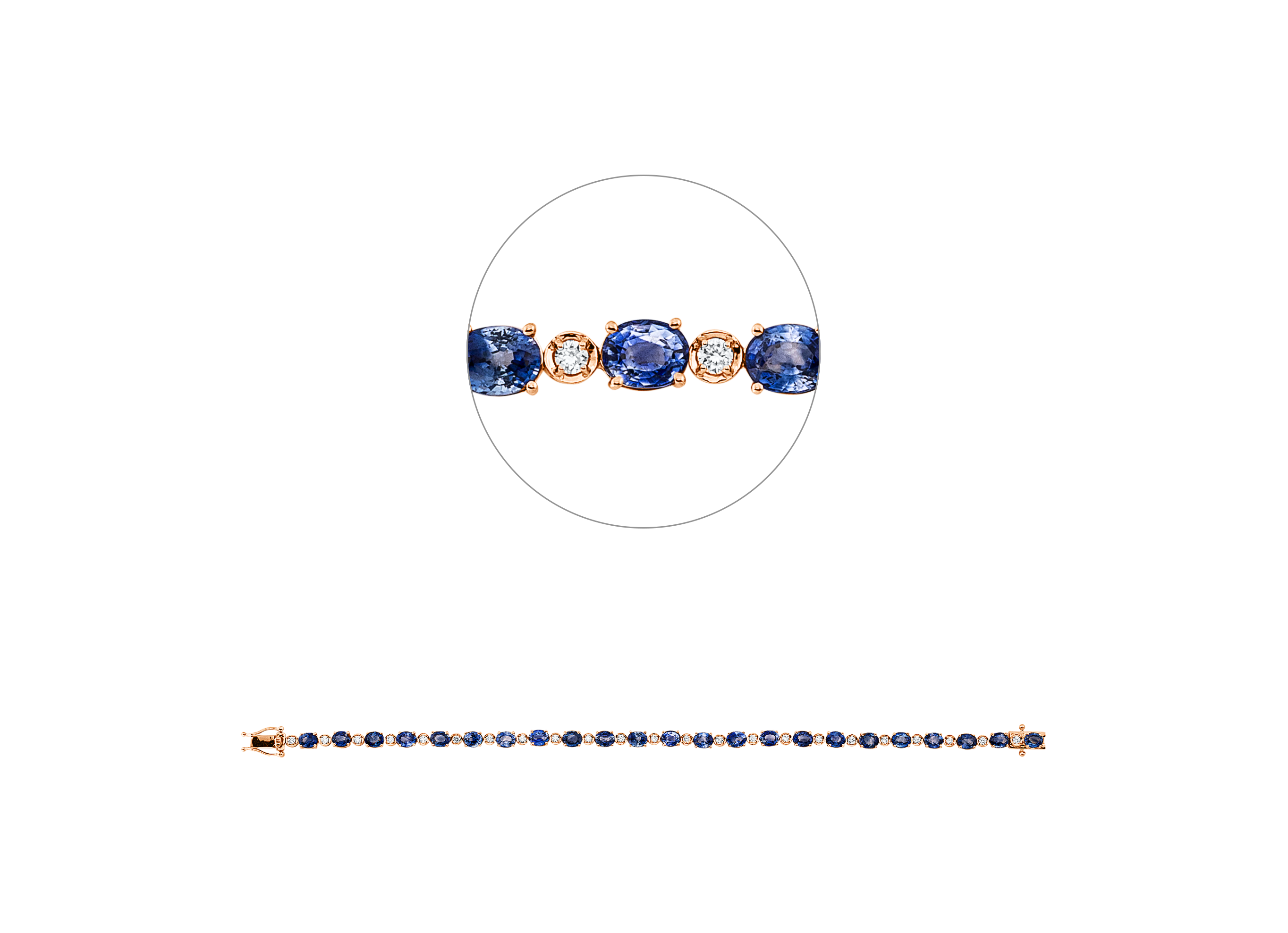 Brogle Selection sapphire bracelet