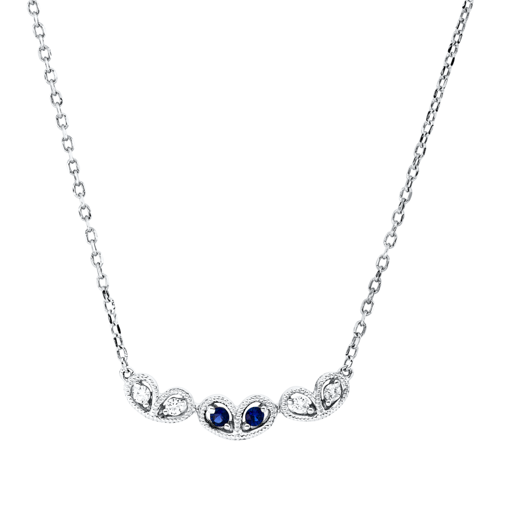 Brogle Classic Kette mit Saphiranhänger Brogle Classic Kette mit Saphiranhänger