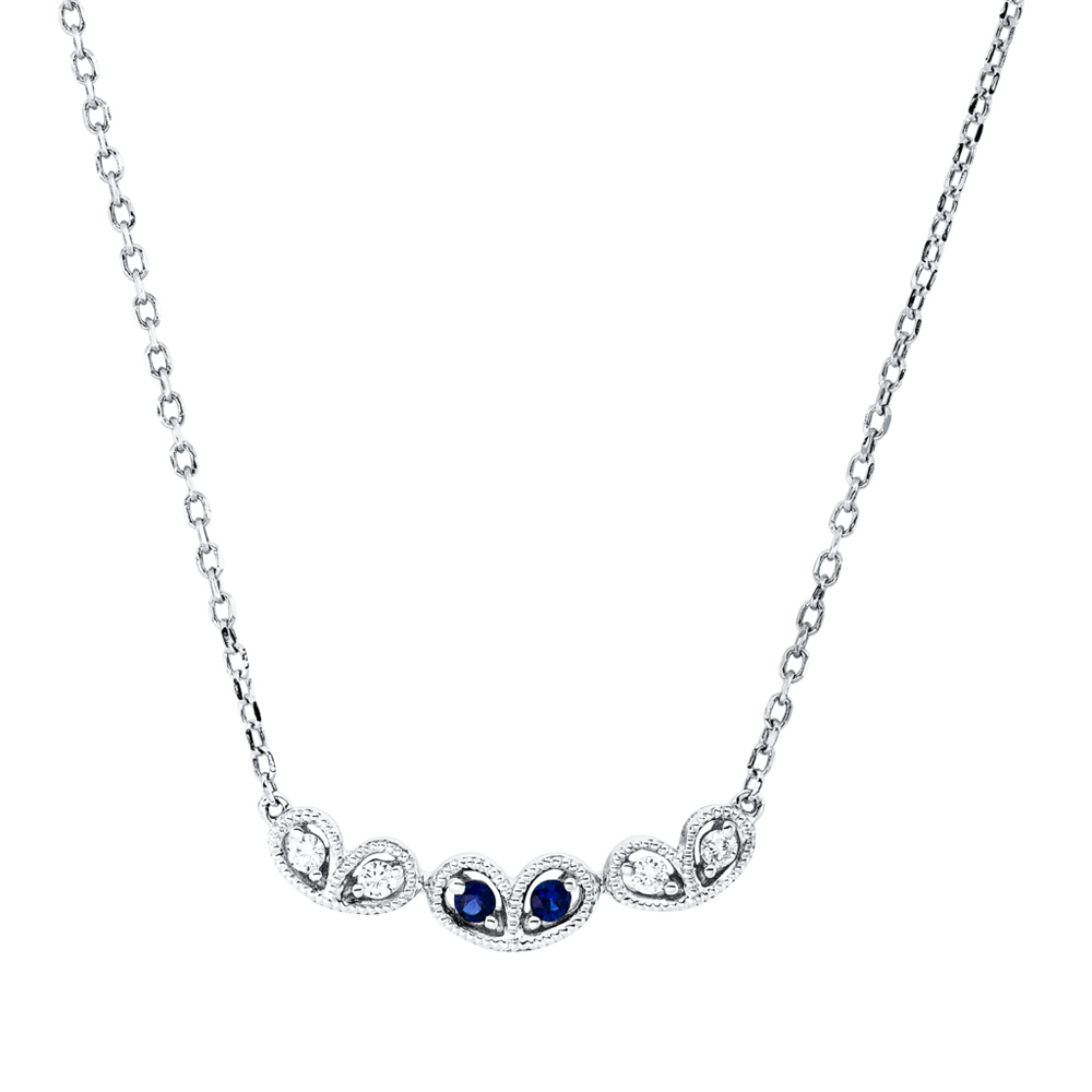 Brogle Classic Kette mit Saphiranhänger Brogle Classic Kette mit Saphiranhänger