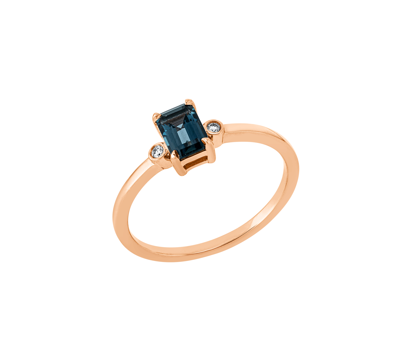 Brogle Classic London Topaz Ring