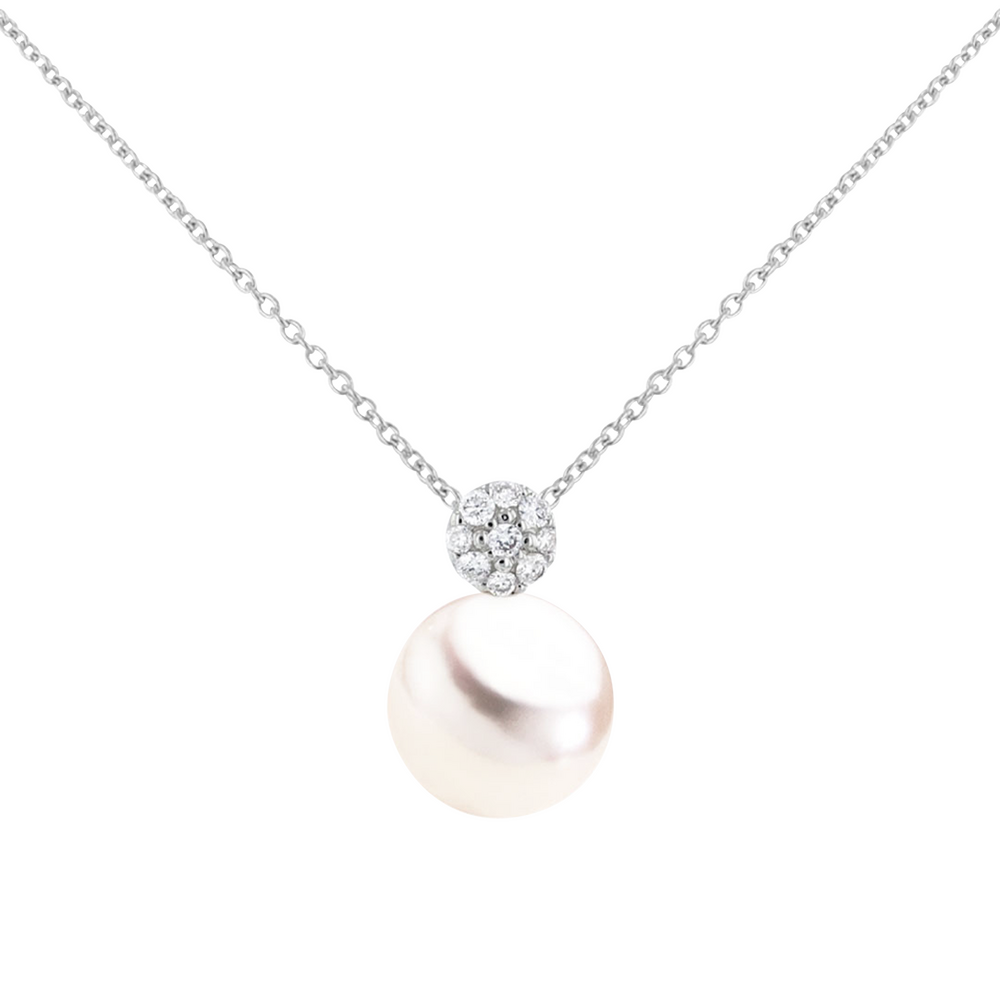 Brogle Classic Akoya pearl pendant Brogle Classic Akoya pearl pendant