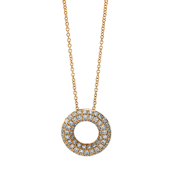 Brogle Classic Kette mit Diamantkreis Brogle Classic Kette mit Diamantkreis