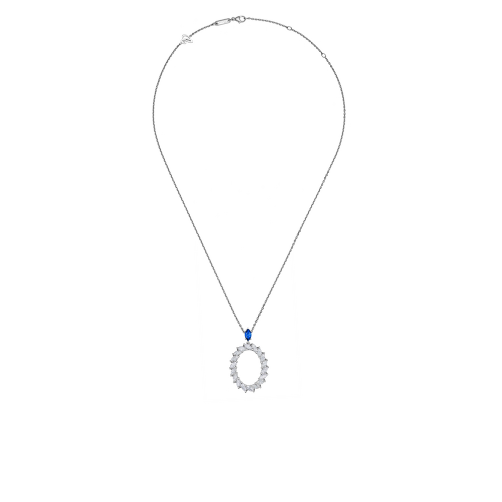 Chopard L'Heure du Diamant Marquise Necklace with Pendant