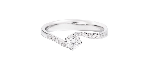 Recarlo Anniversary Solitaire Ring Recarlo Anniversary Solitaire Ring