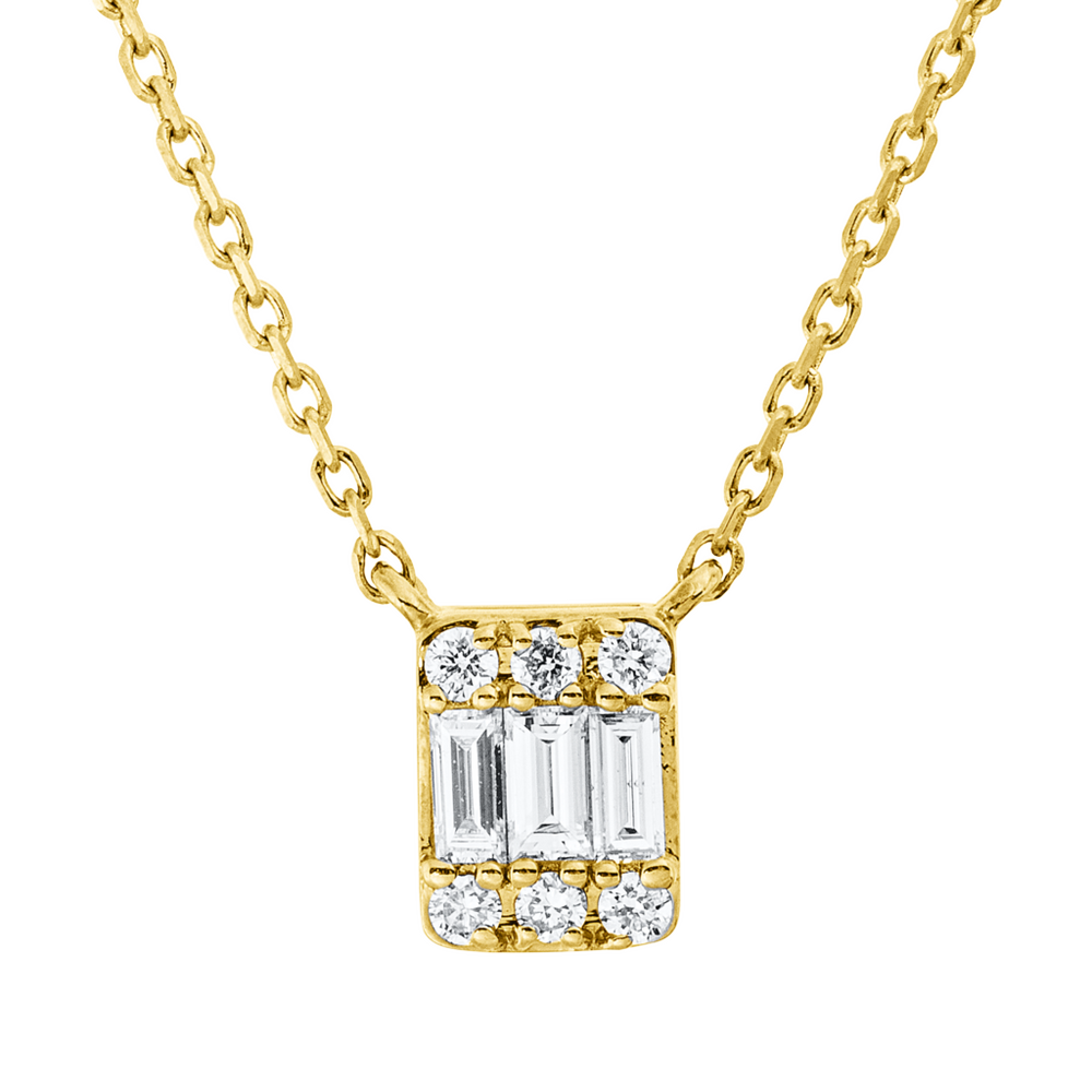 Brogle Classic necklace with diamond pendant