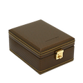 Friedrich Uhrenbox Carbon 4 - Gelb