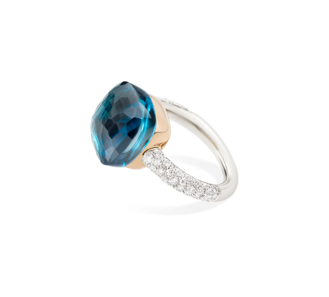 Pomellato Nudo Maxi London Topaz Ring