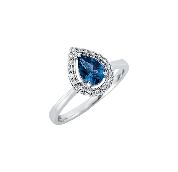 Brogle Classic London topaz ring