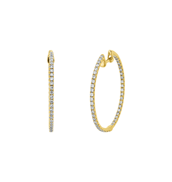 Brogle Classic Diamantcreolen