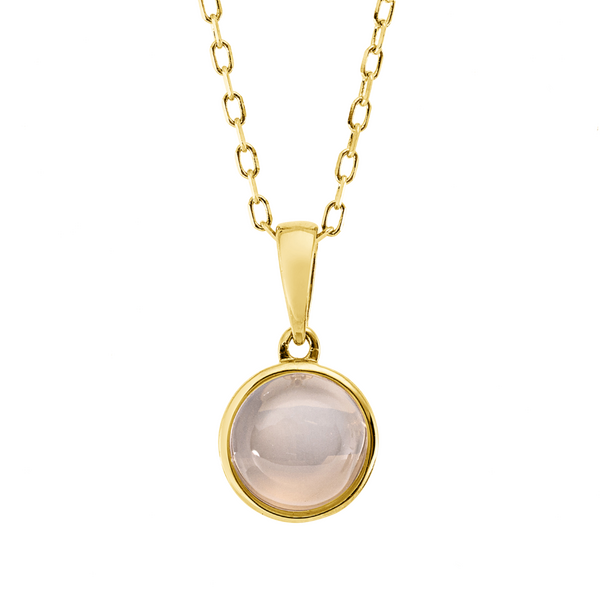 Brogle Classic Kette mit Mondsteinanhänger Brogle Classic Kette mit Mondsteinanhänger