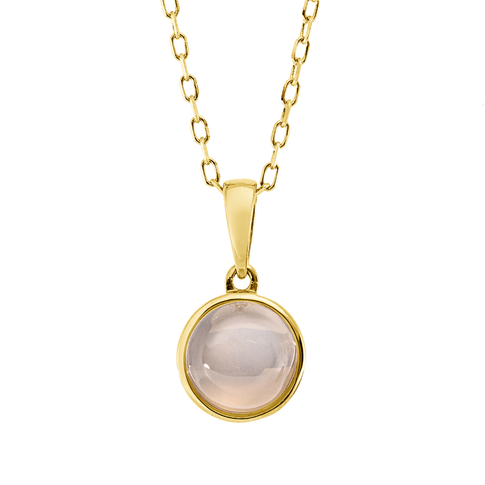 Brogle Classic Kette mit Mondsteinanhänger Brogle Classic Kette mit Mondsteinanhänger