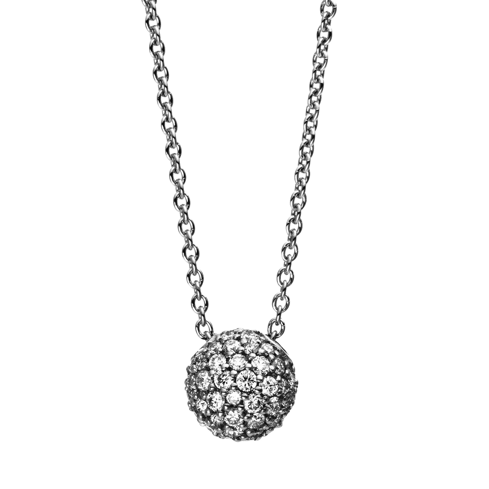 Brogle Classic necklace with diamond pendant Brogle Classic necklace with diamond pendant