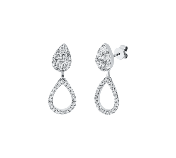Brogle Classic diamond earrings Brogle Classic diamond earrings