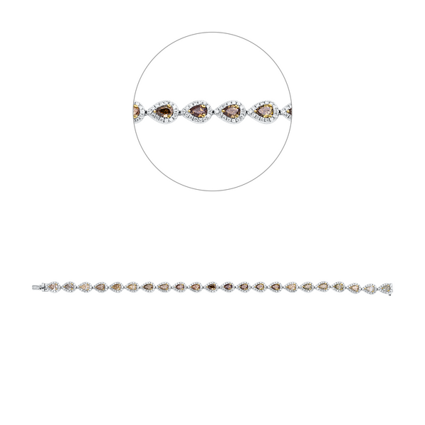 Brogle Selection Bicolor Diamantarmband