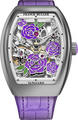 Franck Muller Vanguard Rose Skeleton 42.3 x 32mm