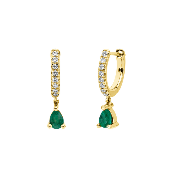 Brogle Classic emerald earrings Brogle Classic emerald earrings