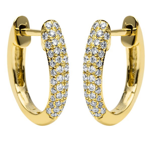 Brogle Selection Eternity diamond hoop earrings