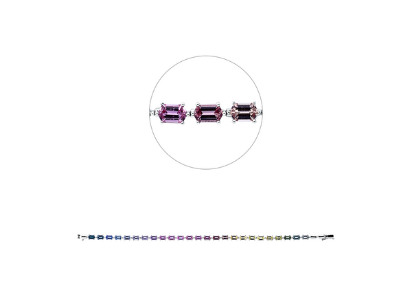 Brogle Selection sapphire bracelet Brogle Selection sapphire bracelet