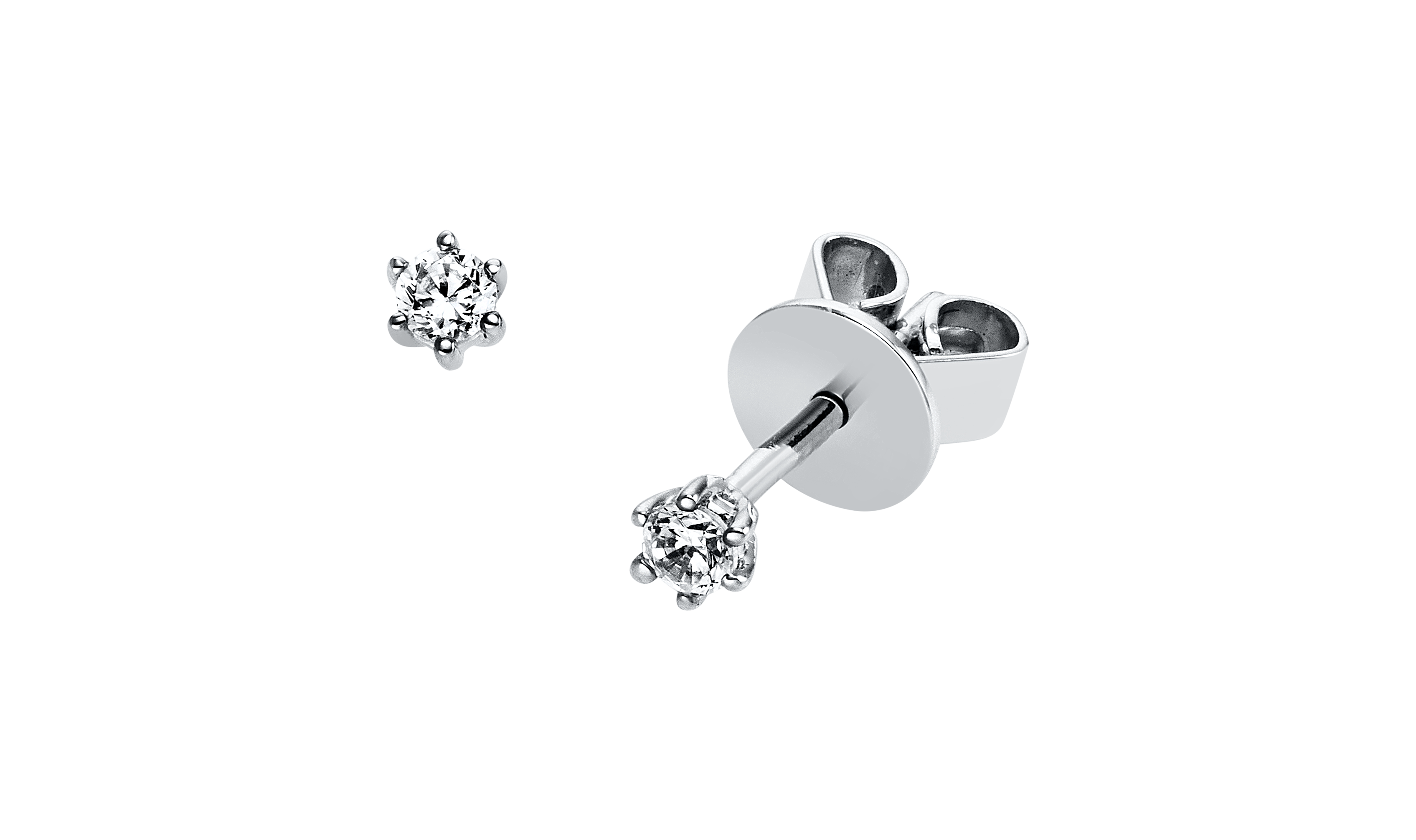 Brogle Selection Marie stud earrings up to 0.25 carat Brogle Selection Marie stud earrings up to 0.25 carat