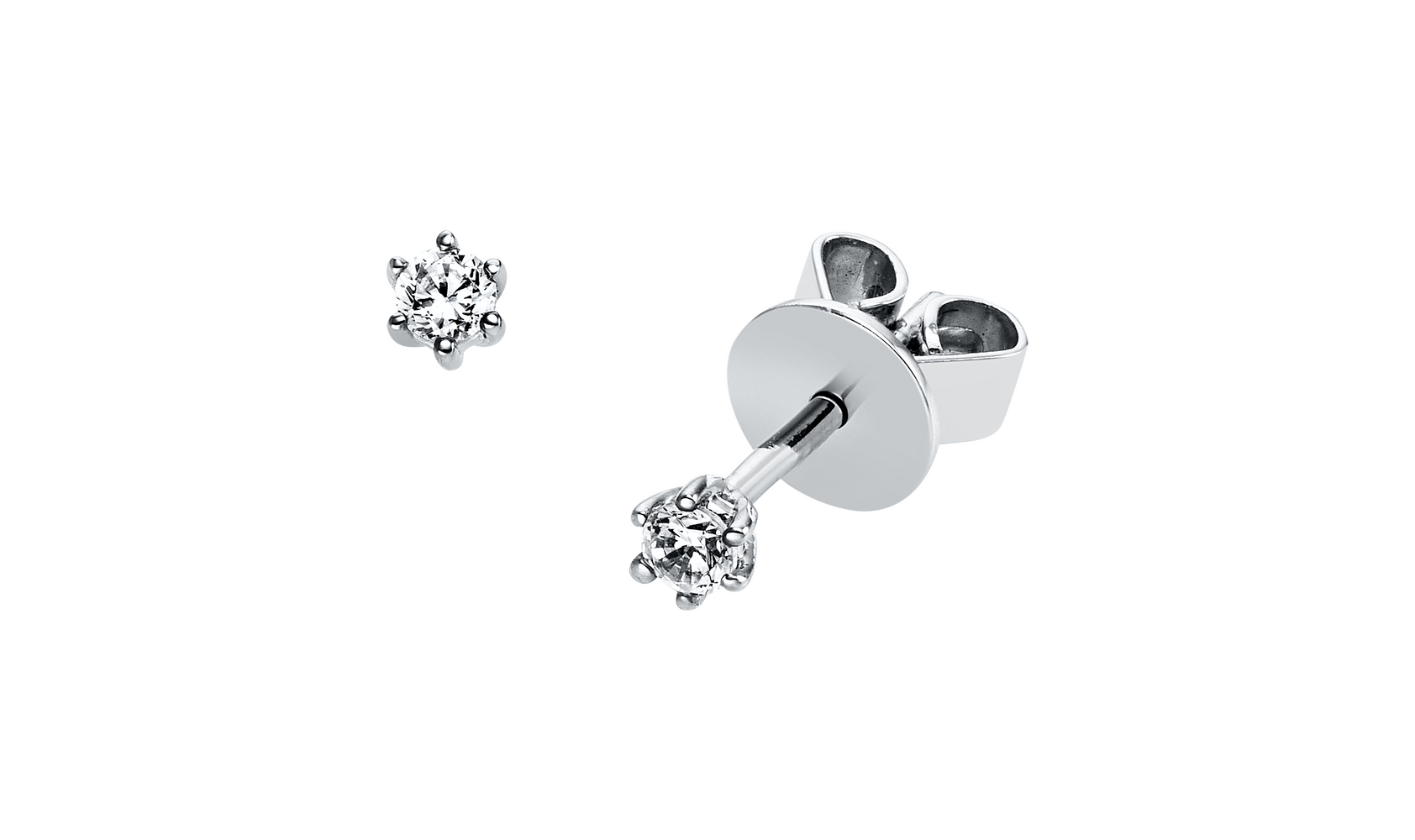Brogle Selection Marie stud earrings up to 0.25 carat Brogle Selection Marie stud earrings up...