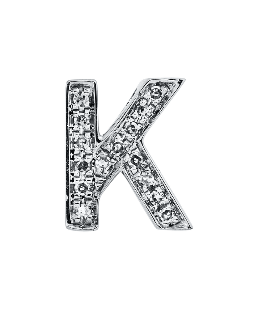 Brogle Classic Buchstabenanhänger K mit Diamanten