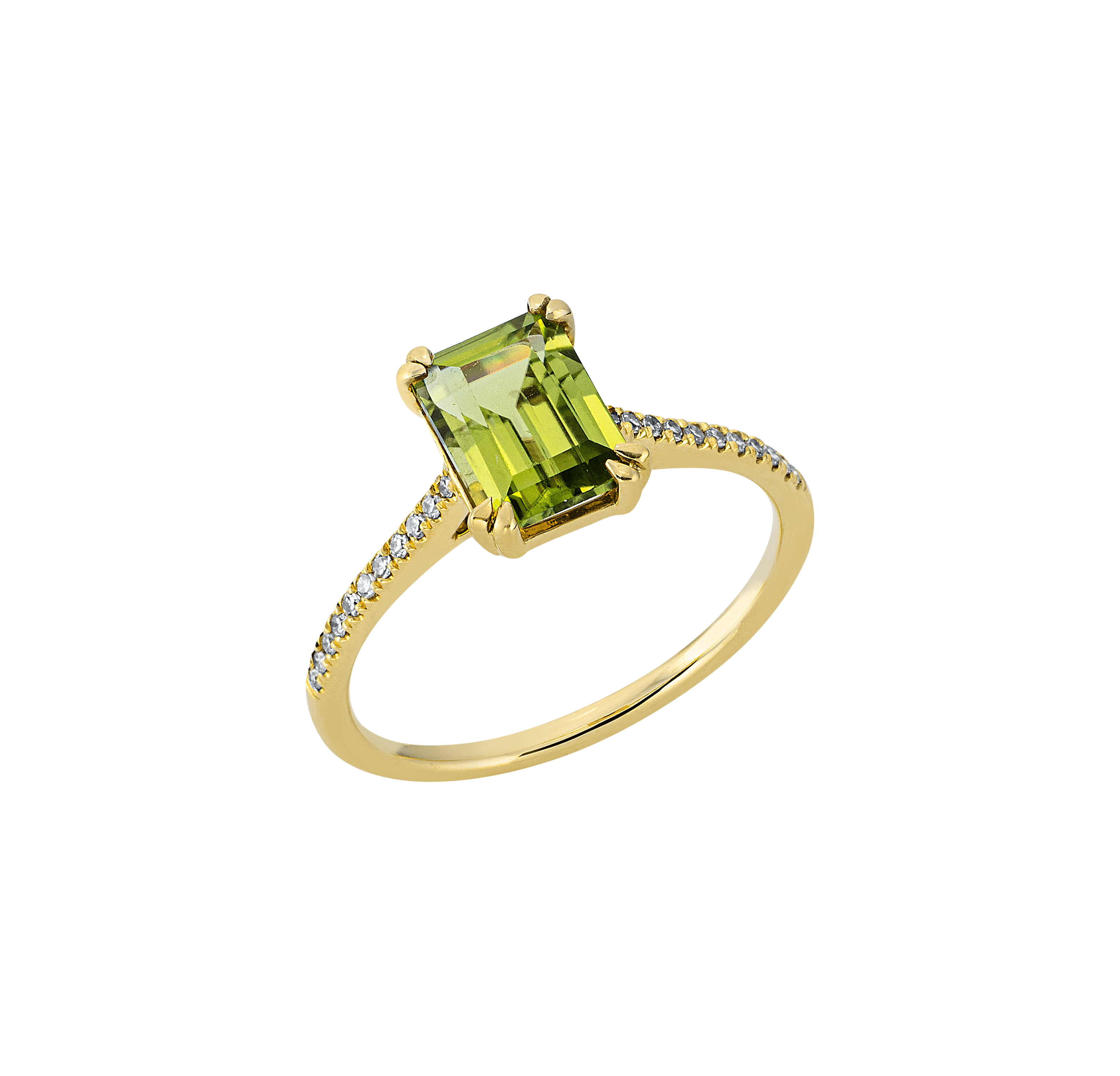 Brogle Classic peridot ring Brogle Classic peridot ring