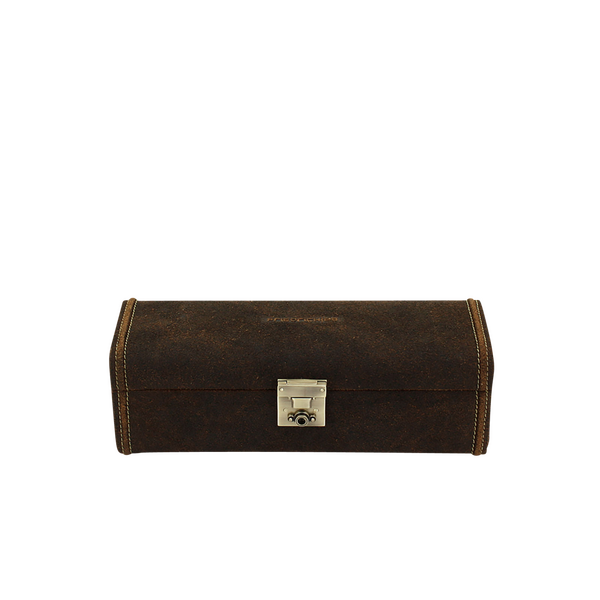 Friedrich Watch box Cubano 4 - Brown Friedrich Watch box Cubano 4 - Brown