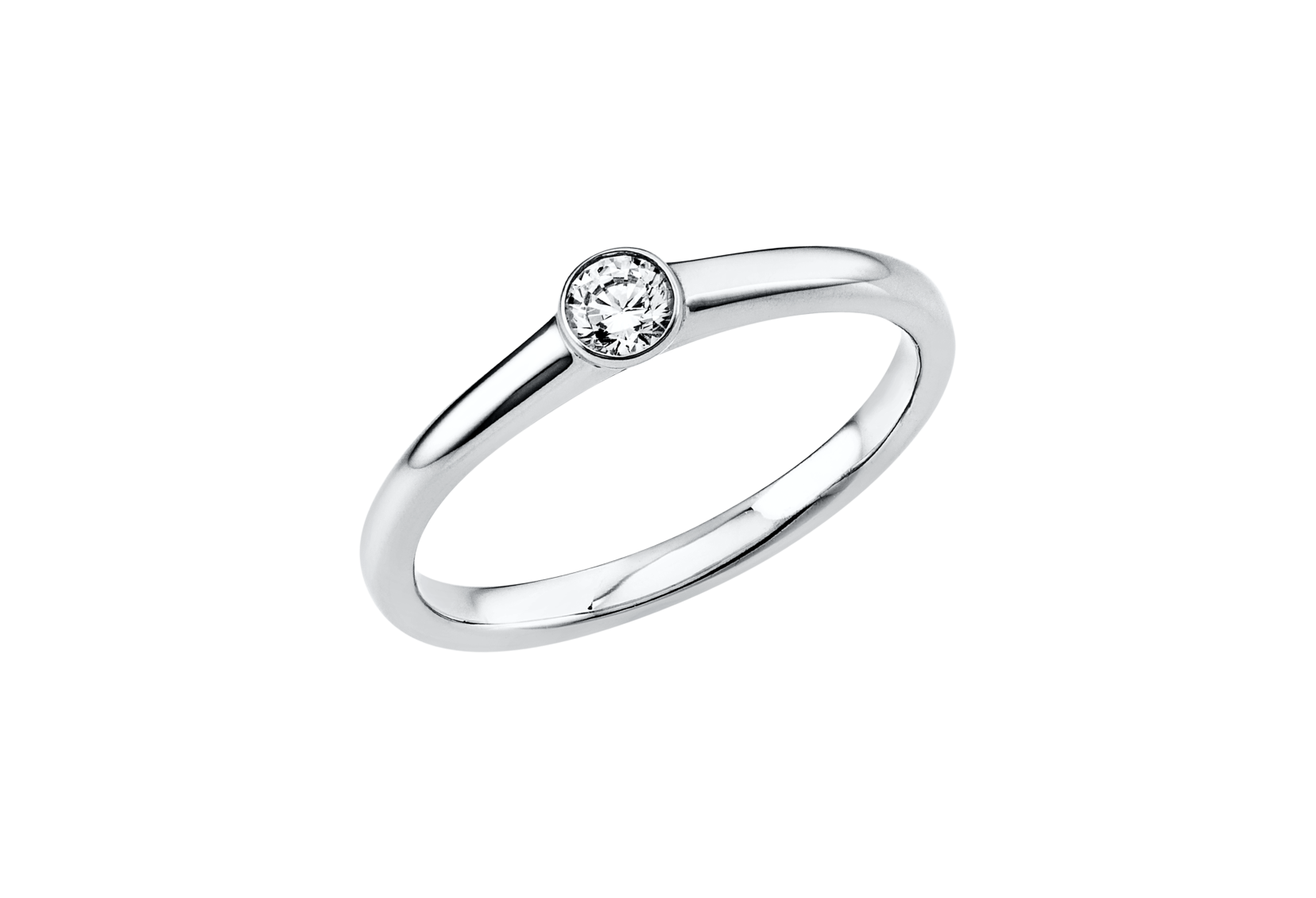 Brogle solitaire ring Sophie up to 0.25 carat