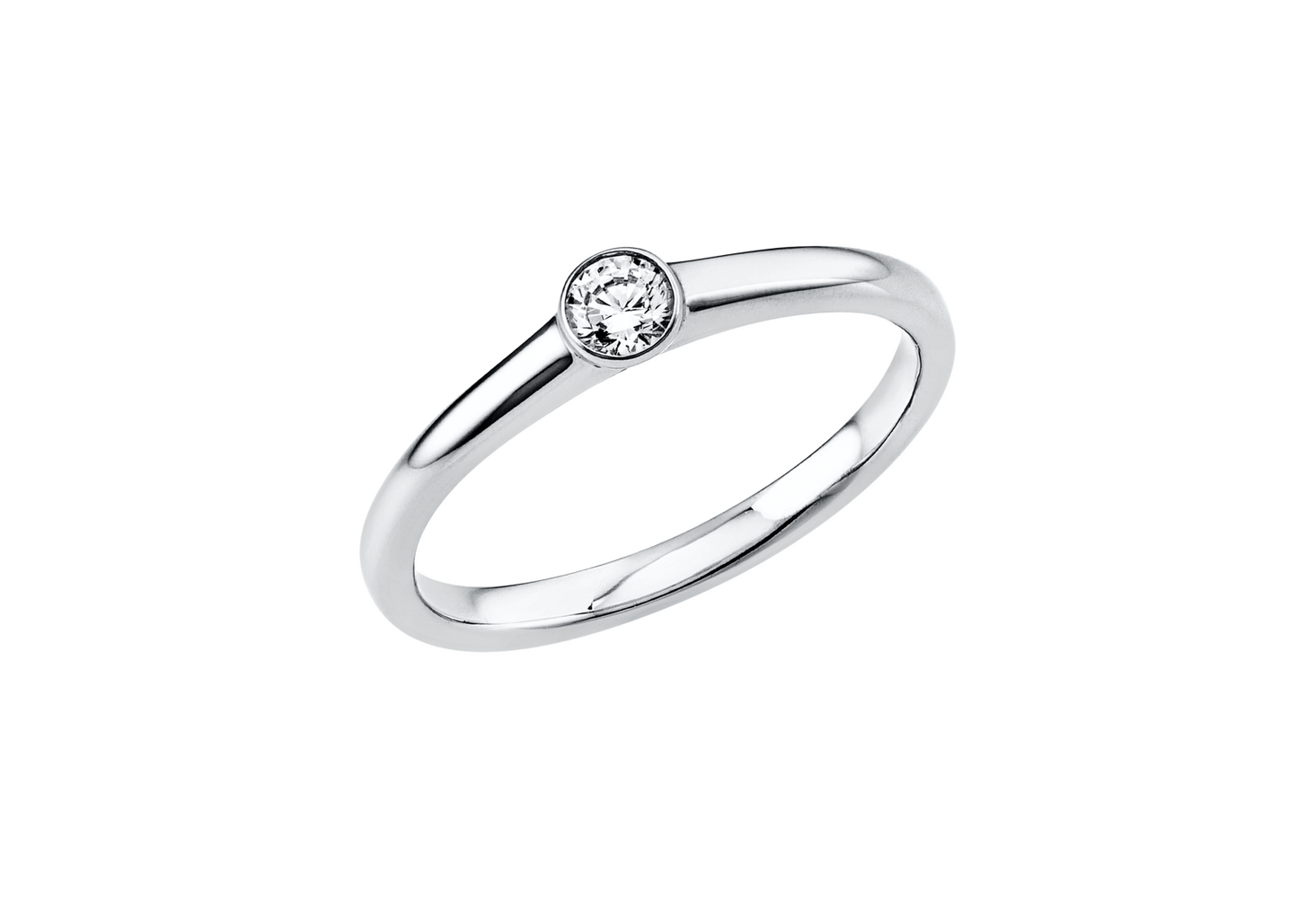 Brogle solitaire ring Sophie up to 0.25 carat